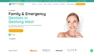 Screenshot of Bright Smiles Dental