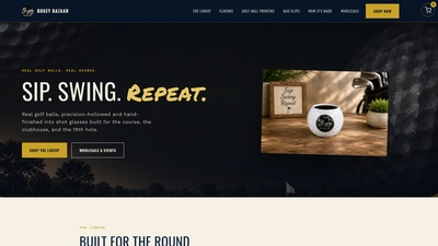 Screenshot of Bogey Bazaar