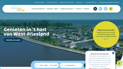 Screenshot of Vakantiepark aan het IJsselmeer