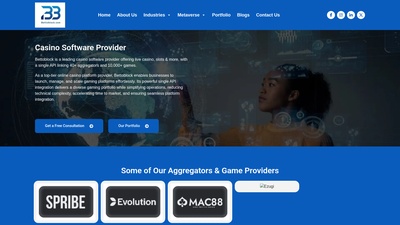 Screenshot of Online casino software providers for Modern Digital Gaming Businesses