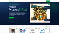 Screenshot of Vector Conversion Service for Sign Shops & Print | VectorWiz