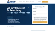 Screenshot of House Buying Partners of St. Petersburg & Pinellas County