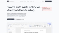 Screenshot of WordCraftApp - Free Open-Source Word Processor