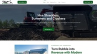Screenshot of Sydney Crusher Hire