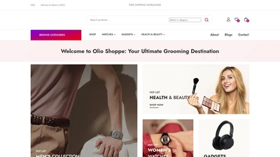 Screenshot of Smartwatches for men